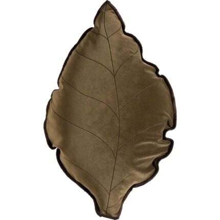 Mena Rise Concept Frond Yaprak Kadife Kırlent Yeşil 55 x 40 cm