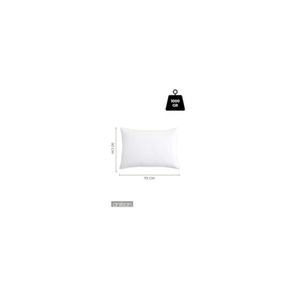 Mena Rise 2'li Jel Yastık, 50X70CM - Otel Yastığı - Sağlıklı Uyku Için En Iyi Yastık Seçeneği - Görsel 2
