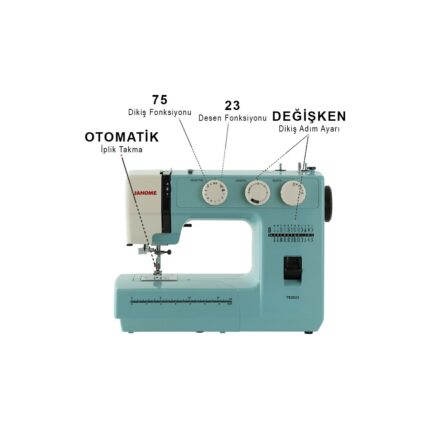 Janome TR2023 Dikiş Nakış Piko Makinesi Ev Tipi (Özel Seri)