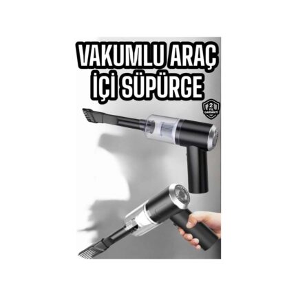 İsmiyle Al Araç Içi Süpürge Filtreli Şarjlı Süpürge Vakumlu Yıkanabilir - Görsel 2