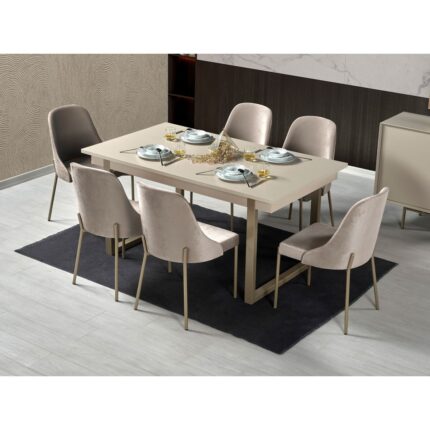 Storish Mirage Sabit Yemek Masası