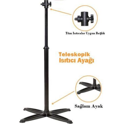 Minisan Isıtıcı SR3000 teleskopik ayaklı - Görsel 4