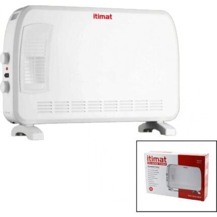 Marsilyan İTİMAT CH-2020B BÜYÜK BOY KONVEKTÖR ISITICI - SOBA ELEKTRİKLİ TURBO ISITMA 3-KADEME ISI AYARLANABİLİR TERMOSTAT=750-1250-2000W (4887) - Görsel 2