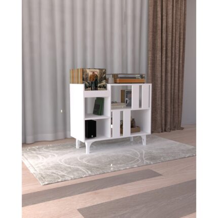 Lemvora Home Dekoratif Büyük Pikap Dolabı | %100 Mdf - Görsel 2