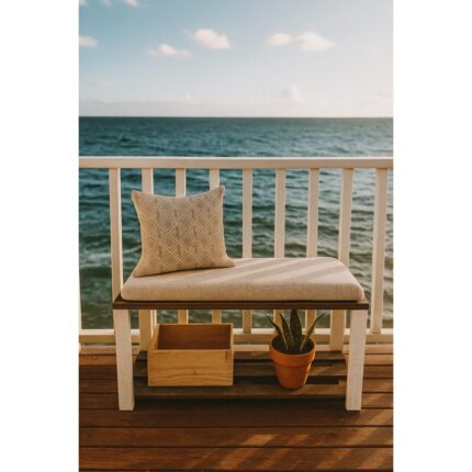 Dekorela Çok Amaçlı Ahşap Bench - Görsel 5