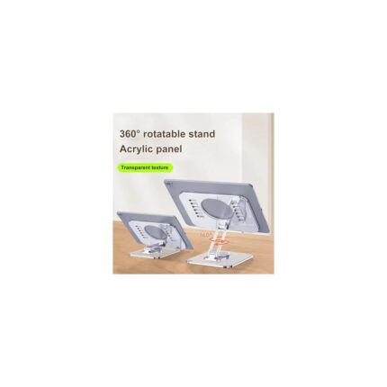 Mena Rise Taşınabilir Dizüstü Çok Fonksiyonlu 360 Derece Dönen Dizüstü Tablet Cep Telefonu (Şeffaf 360 ) - Görsel 2