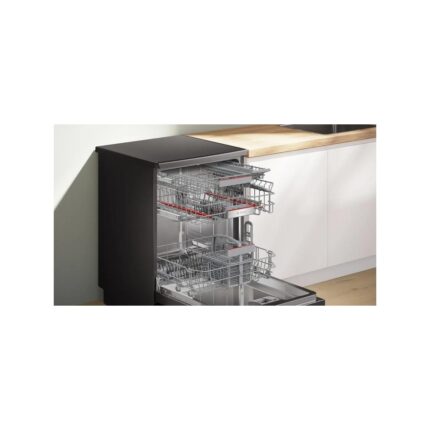 Bosch SMP6ENC60T Solo Bulaşık Makinesi 6 Programlı Siyah Inox - Görsel 4