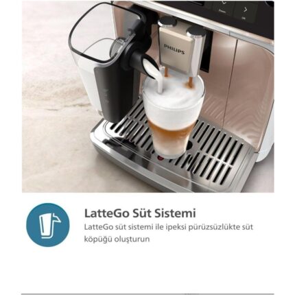 Philips 5500 Serisi Lattego 20 Farklı Sıcak Soğuk Içecek Tam Otomatik Espresso Makinesi  - EP5543 - Görsel 3