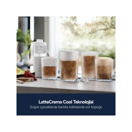 Delonghi 50’den Fazla Sıcak, Soğuk Kahve Eletta Explore Tam Otomatik Kahve Makinesi - Cold Brew - To Go Özelliği - Gümüş - 2kg Kahve  ECAM450 - Görsel 4