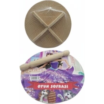 Empressco Renkli 24CM Ahşap Oyun ve Ekmek Tahtası Seti (5047) - Görsel 2